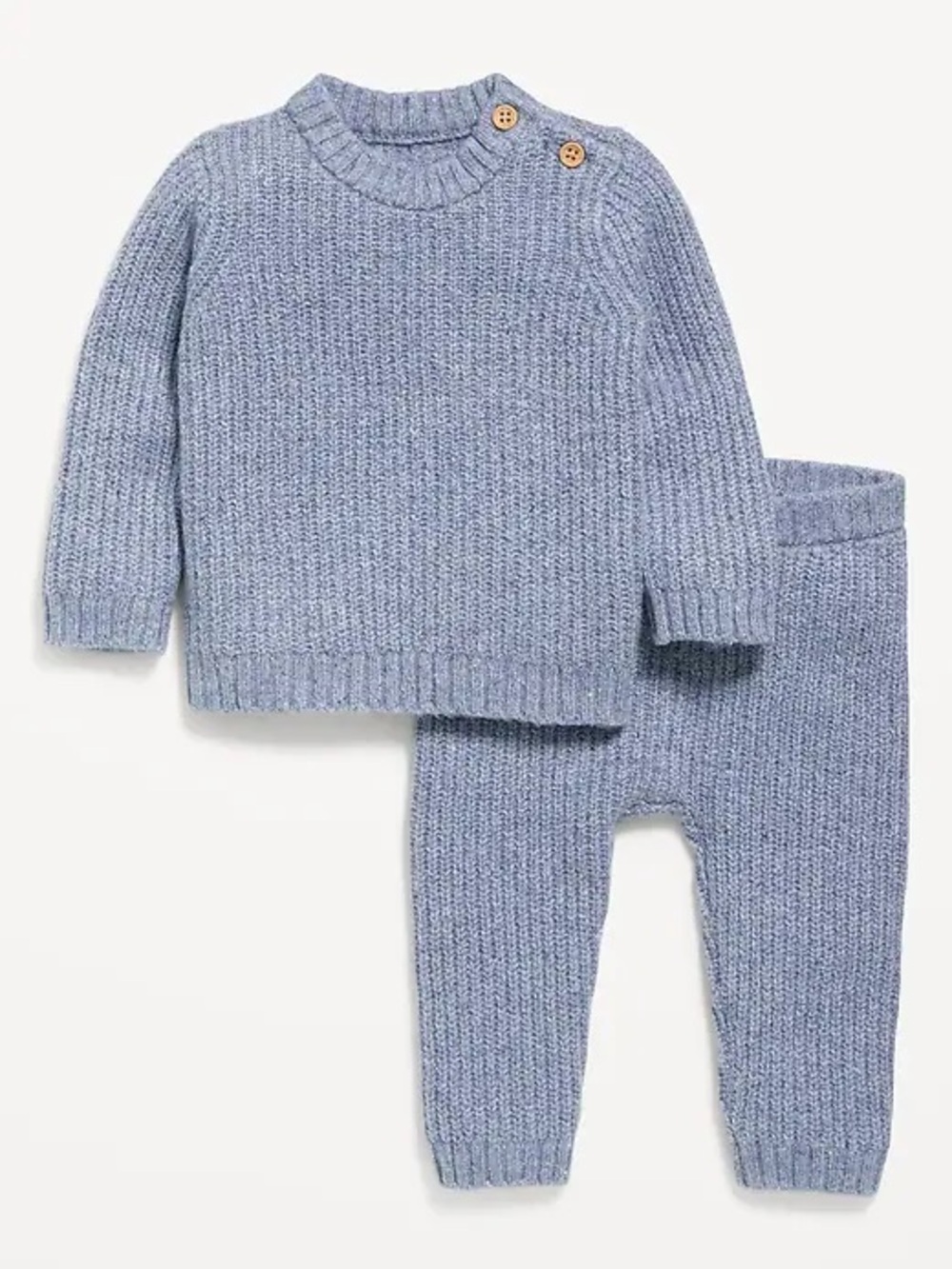 Old Navy SoSoft Sweater and Pants Set for Baby in Heather Blue